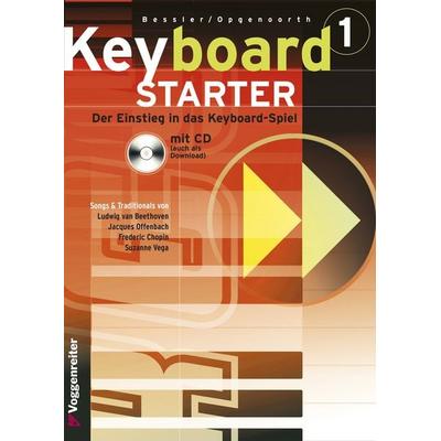 Keyboard-Starter I. Inkl. CD, Sonstige von Jeromy Bessler,Norbert Opgenoorth, Voggenreiter