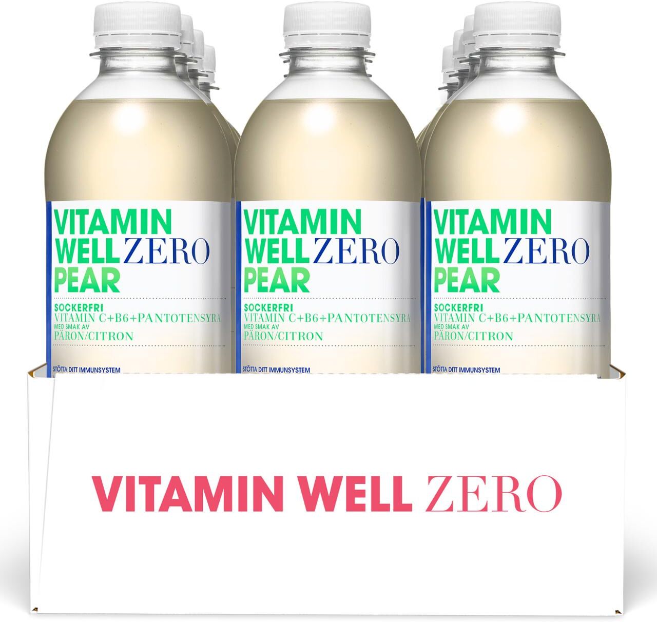 VITAMIN WELL Dryck Zero Pear 50cl