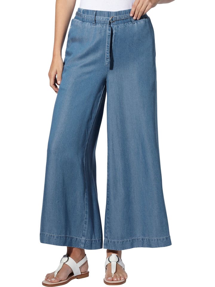 Heine Marlenehose in Blau - 38