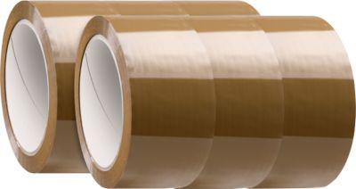 Packband Classic, braun, 6 Rollen