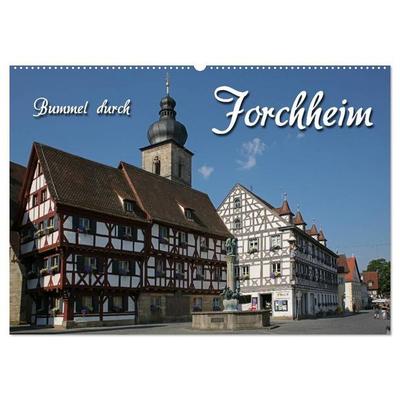Bummel durch Forchheim (Wandkalender 2027 DIN A2 quer), CALVENDO Monatskalender