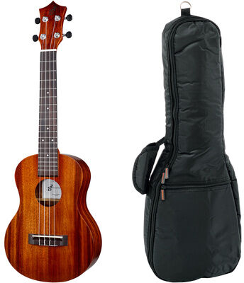 Harley Benton Hawaii Koa Tenor Ukulel w/Bag Naturel semi