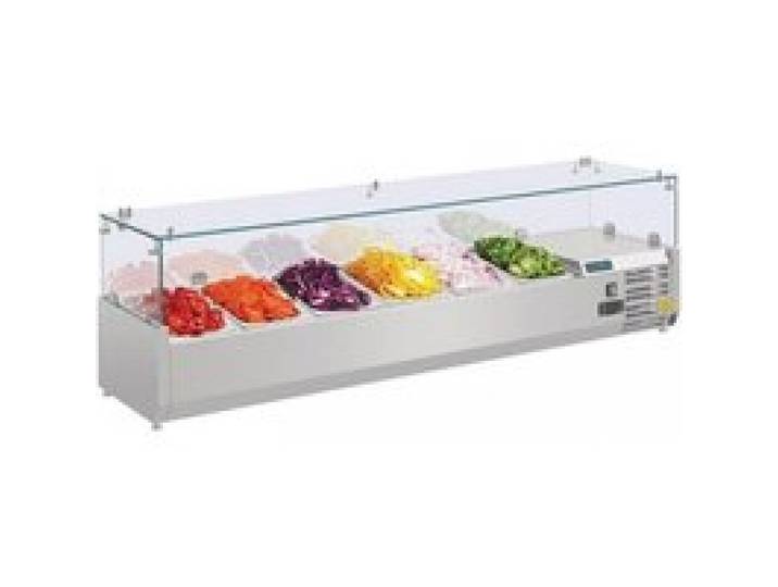 Saladette réfrigérée pour comptoir à pizza Polar Série G 6x GN 1-4