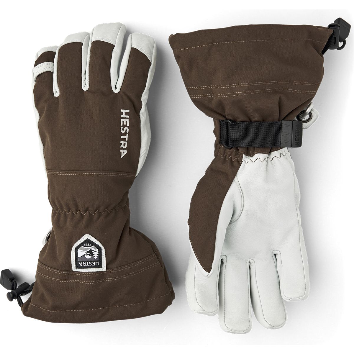 Hestra Army Leather Heli Ski - 5 Finger espresso (780) 11 30570-780-11