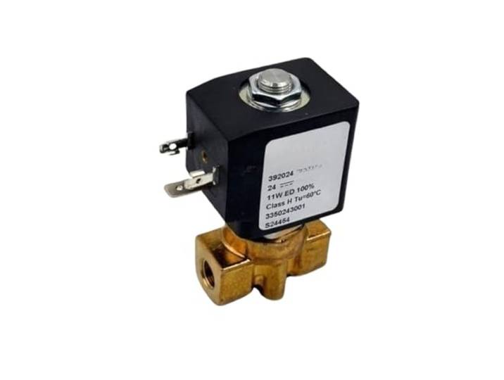 OIDOGDX Kaffeemaschine Magnetventil,Kompatibel Mit GMEHK Zubehör Elektromagnetische Pumpe Dreiwege Magnetventil Wassereinlass(DC 24V..)