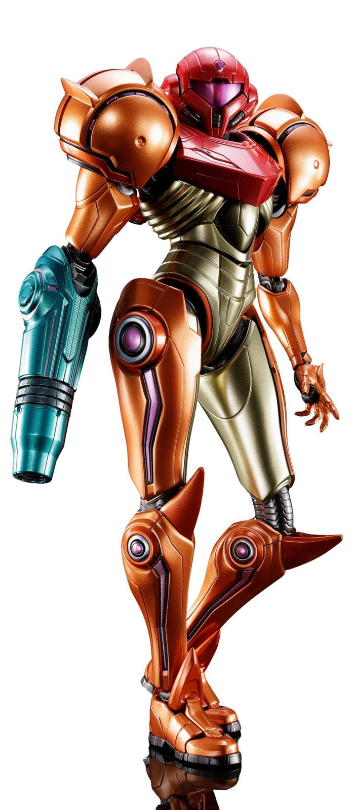 Bandai Tamashii Nations Metroid Prime 4: Beyond Chogokin Samus Aran actiefiguur met LED-verlichting, 21 cm