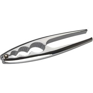 Fackelmann Nussknacker 48218, Nusszange, Zink, verchromt