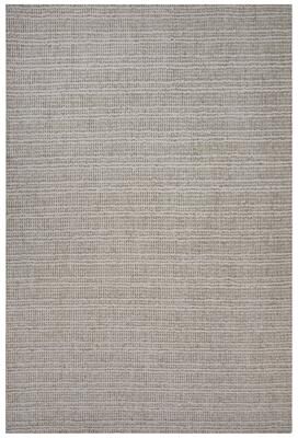 Alora Decor Lofton Geometric Stripe Textured Modern Wool Rug