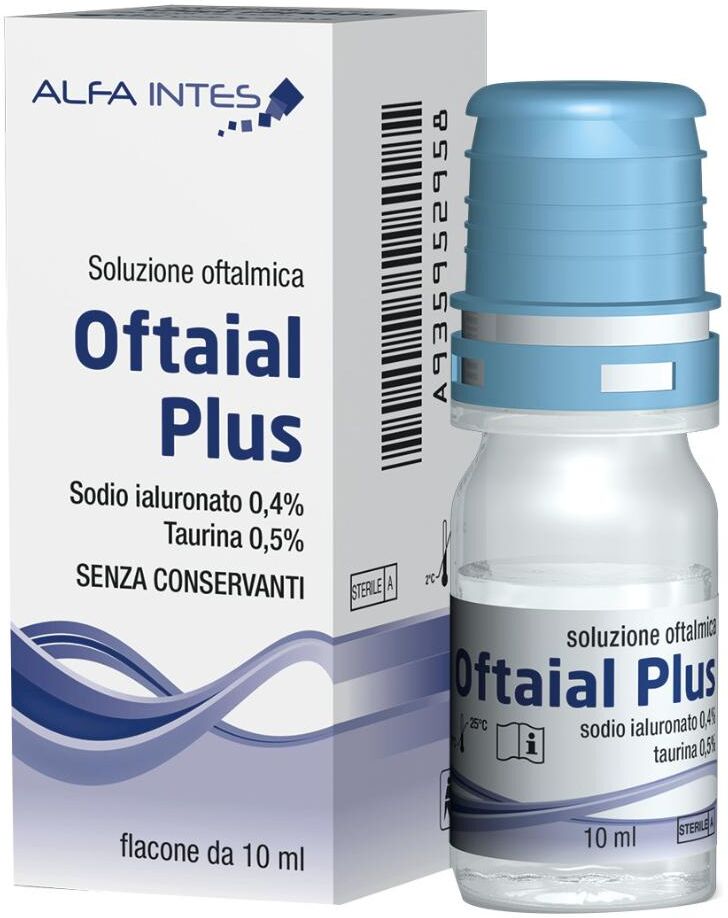 ALFA INTES (IND.TER.SPLENDORE) Oftaial Plus Soluzione Oftalmica 10 ml