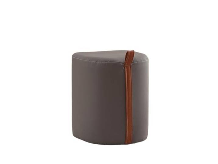 OUTIFUOTPP Luxuriöser Schminkhocker for Schlafzimmer, eleganter Make-up-Stuhl, Kleiner Raum, Heimhocker, quadratischer Ottoman(Dark Grey H45cm)
