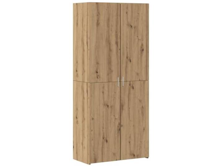 Roanoer Highboard 2er Set Artisan-Eiche 80x42x185 cm Zwei moderne Schränke aus Holzwerkstoff bieten viel Stauraum für Wohnzimmer, Schlafzimmer oder Essbereich.