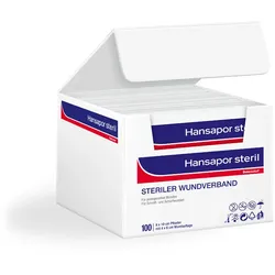 Hansapor steril Wundverband 8 x 10 cm 100 Stück