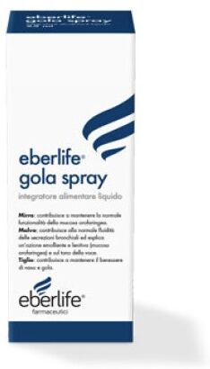 EBERLIFE FARMACEUTICI SpA Eberlife Gola Spray, 25 ml