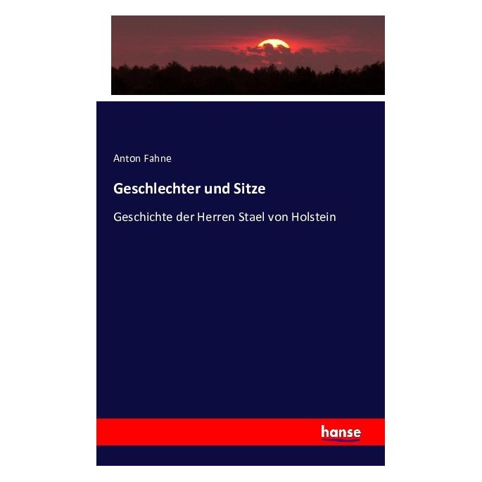 Hansebooks Geschlechter und Sitze (55852128)