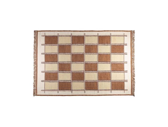 Tapis 200x300 cm en coton beige Gambit
