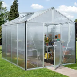 Vitavia Gewächshaus "Zeus 8100",aluminium eloxiert,8,1 m2
