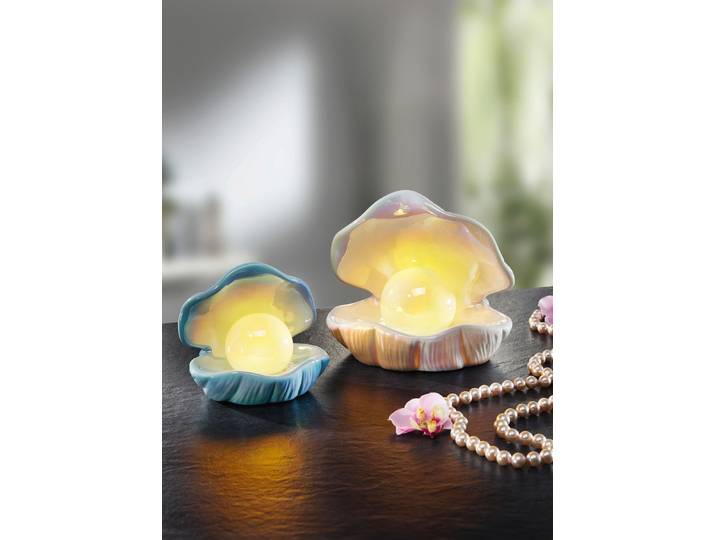 Muschel mit LED-Beleuchtung, Muschel groß