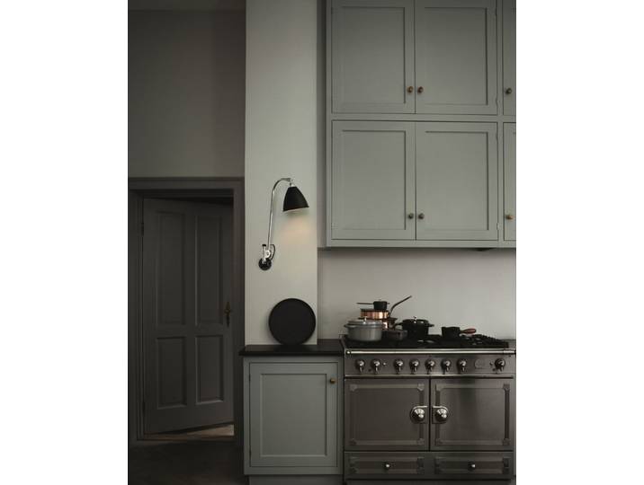 Bestlite BL6 Applique Murale Ø16 Laiton/Gris - GUBI - Salon / séjour - Métal