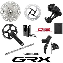 Gruppe GRX RX717 Di2 12 Fach, 165 mm, 38Z., RX610