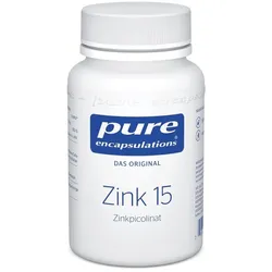 Pure Encapsulations Zink 15 (zinkpicolinat) 180 ST