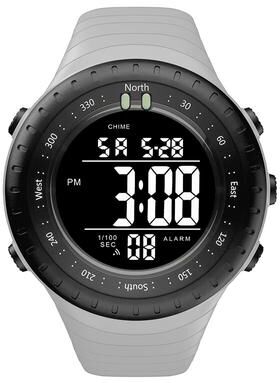 Modern Mode Marketplace RuggedSync Waterproof Digital Sports Watch For Men gray
