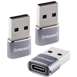 Intenso USB Adapter C480A - USB-C zu USB-A (3er Pack)
