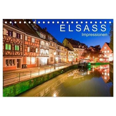 E L S A S S Impressionen (Tischkalender 2027 DIN A5 quer), CALVENDO Monatskalender
