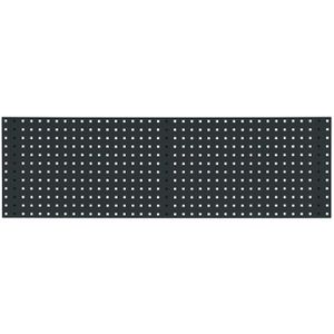 ADB Werkzeugwand 23094, anthrazit, aus Metall, Lochung 10 x 10 mm, 148,2 x 45,6 cm