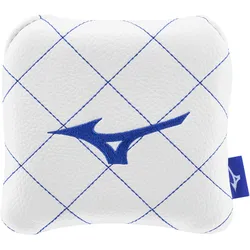 Mizuno Putterhaube Mallet Quilted, weiss/blau