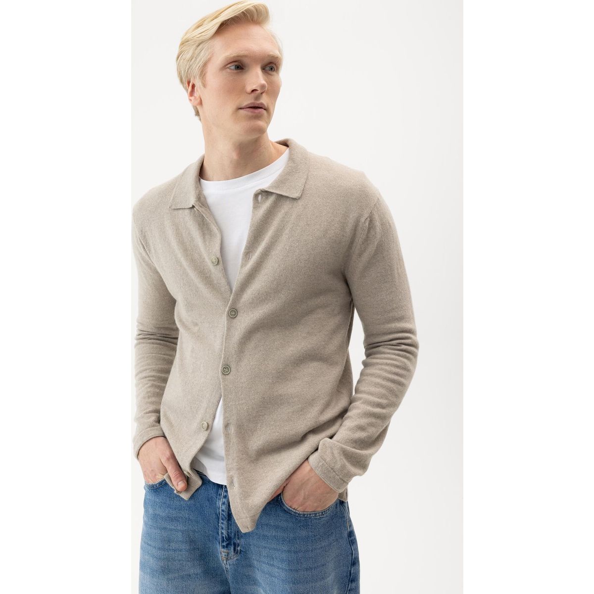 Holebrook Chris Shirt taupe (737) XXL A61404-737-XXL