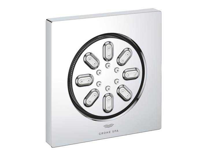 Rainshower Aqua - Douchette latérale avec corps encastré et joint d'étanchéité, Chrome (26802000)