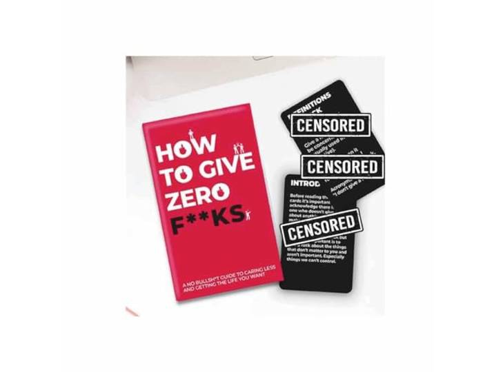 Gift Republic - Hoe Zero F**cks Card Pack te geven