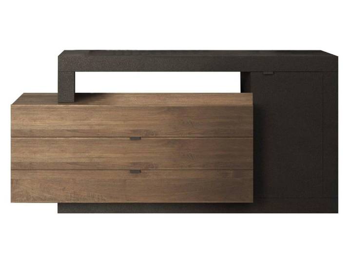 CALICOSY - Buffet 1 porte et 3 tiroirs L160 cm - JOURNEY
