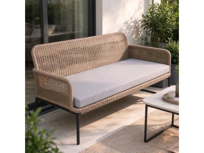 LIJIAO Bankkissen Bankpolster mit Rutschfester Unterseite 80x120cm Hellgrau Waschbar Sitzauflage Banks, Eckbank Auflagen 5 Cm Dick, Waschbar & Rutschfest, Weich Gepolstert, Für Haus Und Garten