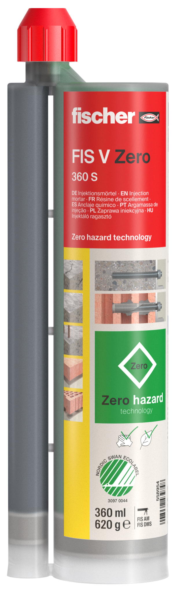 fischer Deutschland Vertriebs GmbH fischer Injektionsmörtel FIS V Zero 360 S 558954