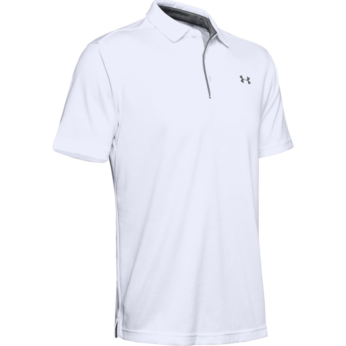 Under Armour Tech Polo white graphite (100) L 1290140-100-LG