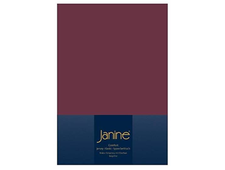 Janine Design Spannbettlaken - 150 x 200 cm - Burgund
