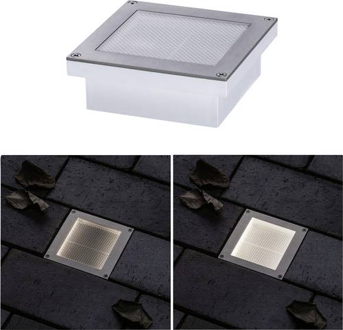 Paulmann 94336 Bodeneinbauleuchte LED fest eingebaut LED 3W Aluminium, Grau