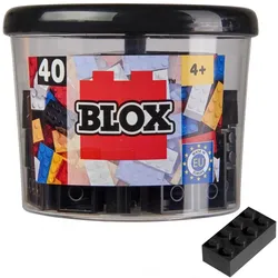 2x Androni Blox 40 schwarze 8er Steine in Dose