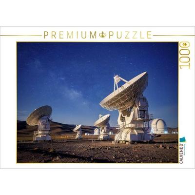 CALVENDO Puzzle Wo die größten Teleskope das Unsichtbare sichtbar machen. | 1000 Teile Lege-Größe 64x48cm Foto-Puzzle für glückliche Stunden, von ,