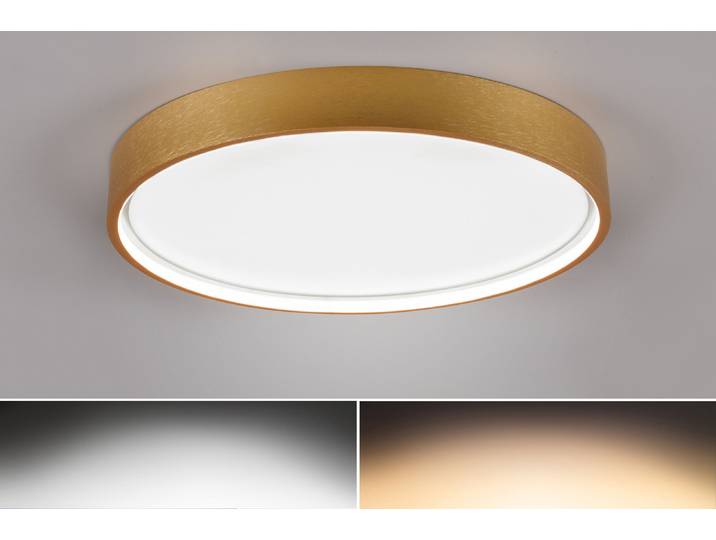 Trio - Deckenleuchte DOHA - Gold - 45x45x5.5 cm