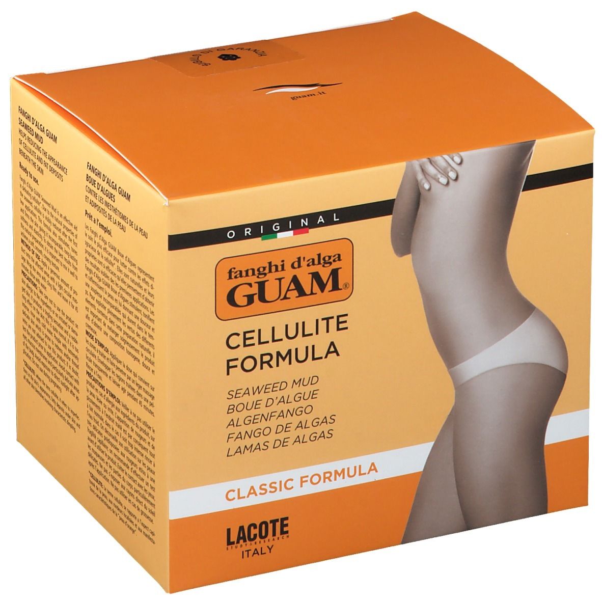 Guam Fanghi Algenmodder (cellulitis) ok Nlenit 500 g Creme