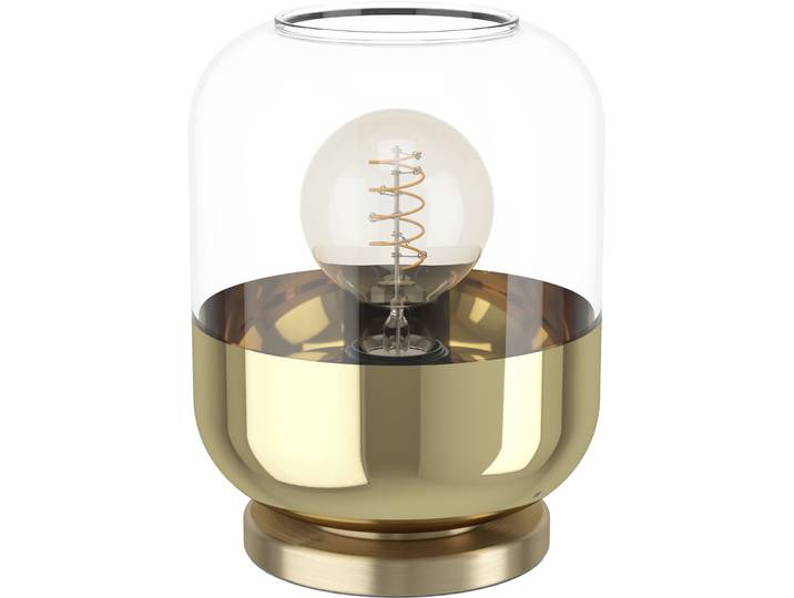Eglo Tischlampe Maryvilla Antikbraun Stahl H 23 cm