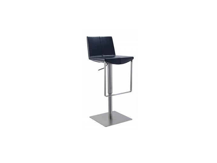 Kawola Barhocker FES Schwarz Kunstleder, Leder, 42x85x51 cm, Esszimmer, Barmöbel, Barhocker