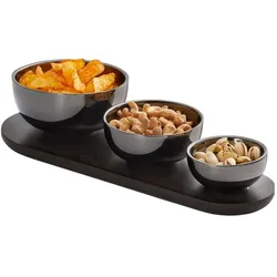 Philippi, Serviergeschirr, Schalenset Trio 4tlg. 38x15.8x1.8 cm