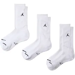 3er Pack NIKE Jordan Everyday Crew-Socken 100 - white/black 46-50