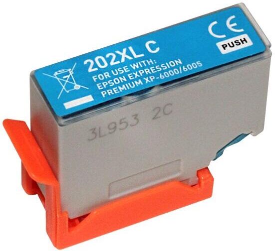 4PAPER Epson 202XL (T02H2/T02F2) Azul Compatível