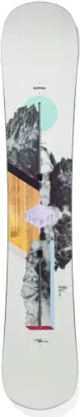 Snowboard Burton Hideaway Damen (148cm - Weiß)