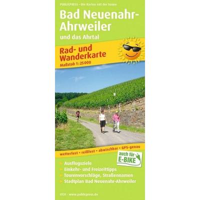Publicpress Rad- und Wanderkarte Bad Neuenahr-Ahrweiler und das Ahrtal 1:25.000, Sonstige von , KOMPASS Freytag & Berndt, 978-3-7473-0131-9