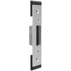GU, Zubehör Türbeschlag, Schliessplatte oben f. Secury Automatic,MR2 und SH2,Eurofalz 29x8 mm,verz. silber